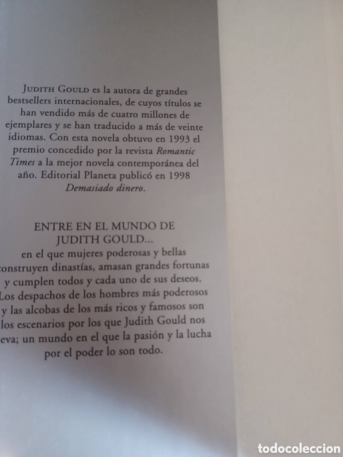 Libros: Barybook 306. . Para siempre Judith Gould planeta - Foto 3