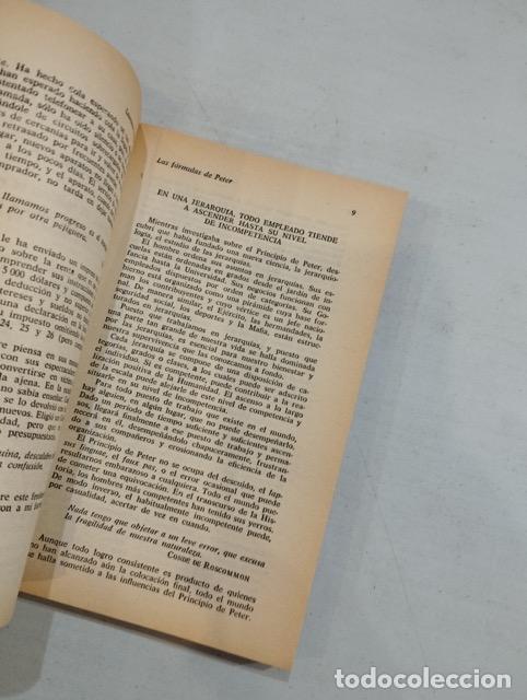 Libros: Laurence J. Peter - Las f&oacute;rmulas de Peter - Foto 2