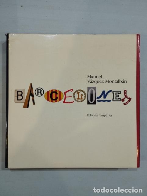 Libros: Manuel V&aacute;zquez Montalb&aacute;n - Barcelones - Foto 1