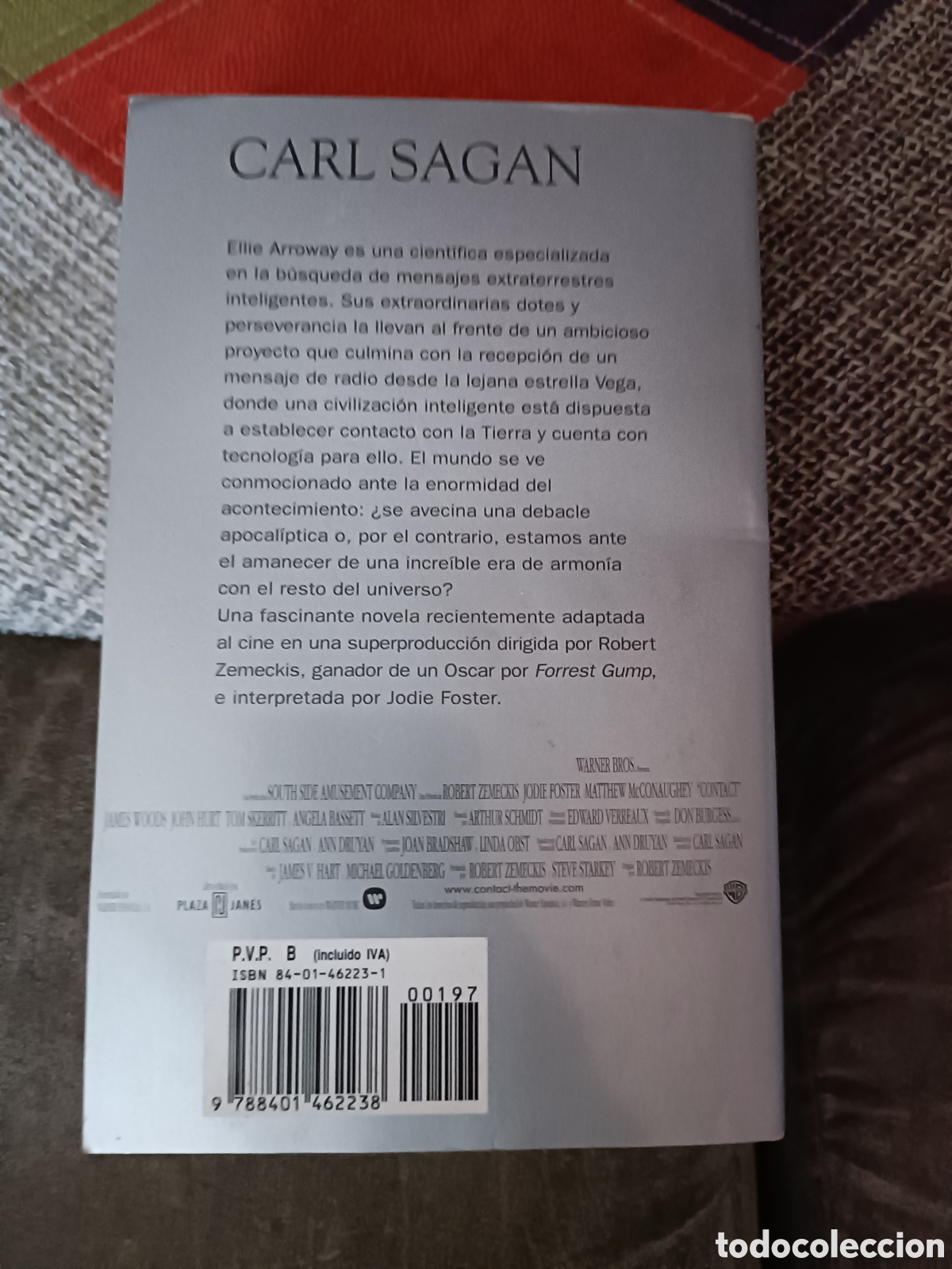 Libros: Libro Contacto -Carl Sagan- - Foto 2