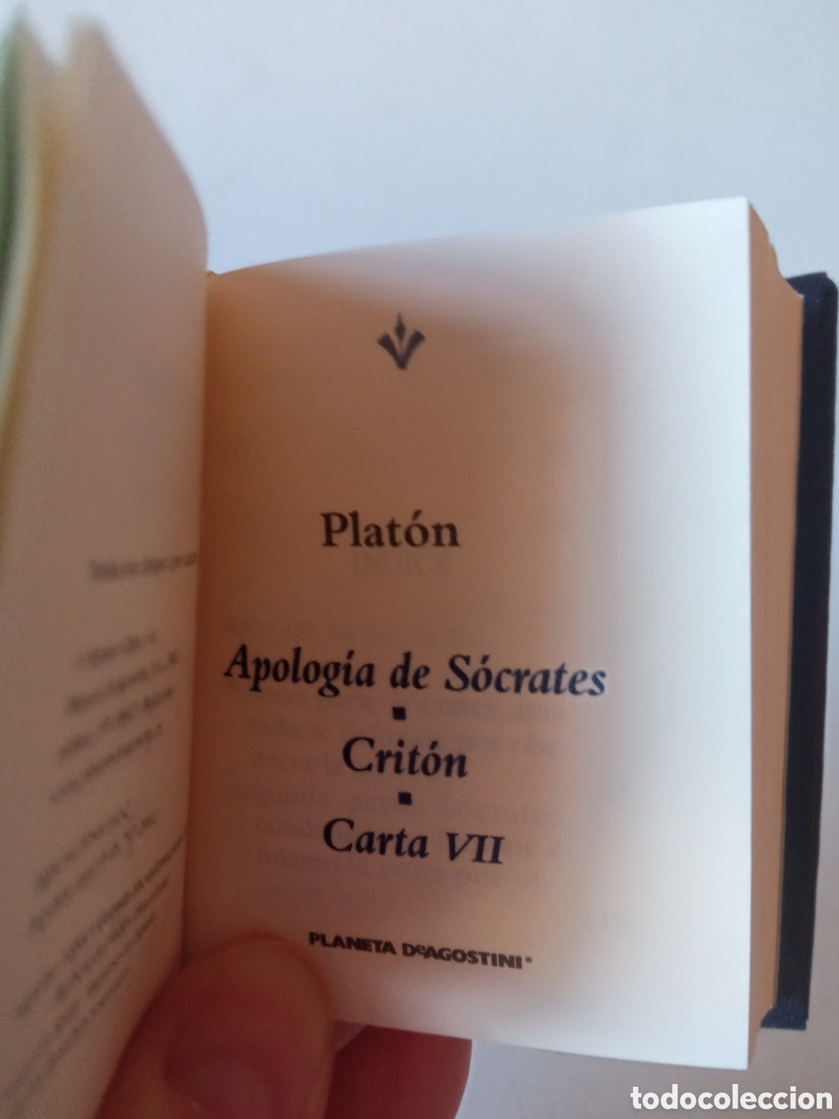 Libros: LIBRO MINIATURA/Apolog&iacute;a de S&oacute;crates, Plat&oacute;n - Foto 3