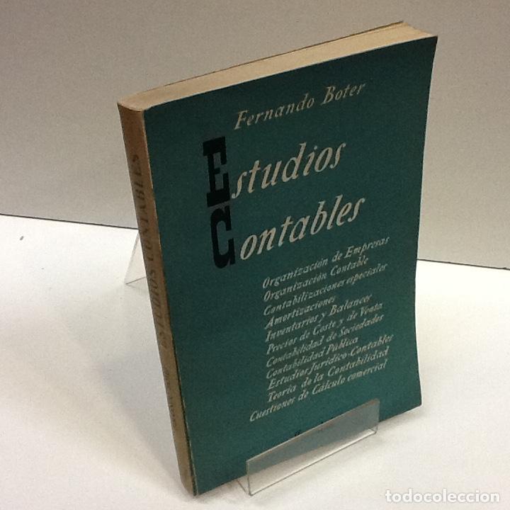 Libros: ESTUDIOS CONTABLES FERNANDO BOTER MAURI - Foto 1
