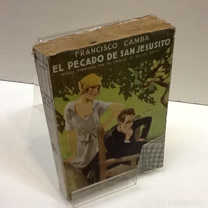 Libros: EL PECADO DE SAN JESUSITO FRANCISCO CAMBA - Foto 1