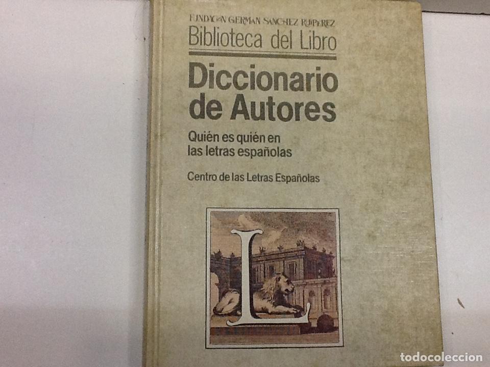 Libros: DICCIONARIO DE AUTORES - Foto 1