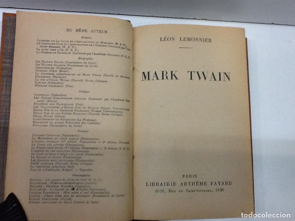 Libros: MARK TWAIN LEON LEMONNIER - Foto 2