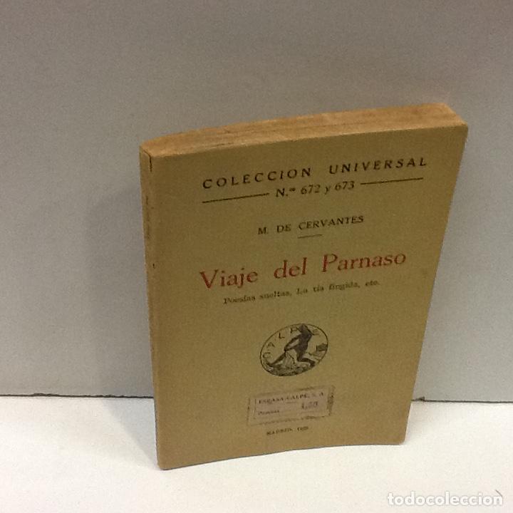 Libros: VIAJE DEL PARNASO MIGUEL DE CERVANTES - Foto 1