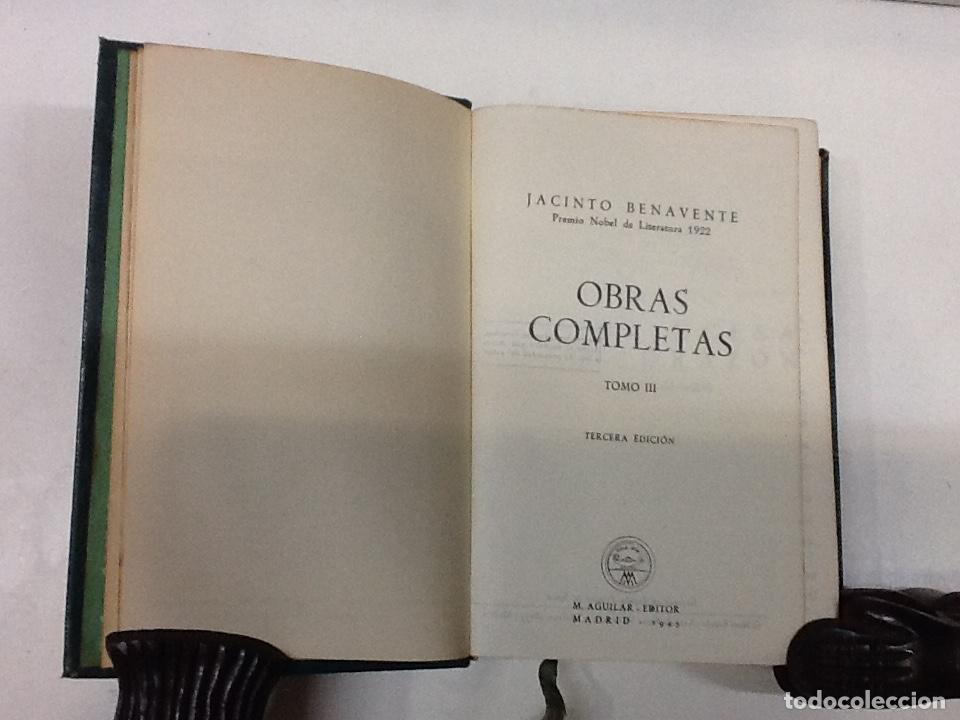 Libros: OBRAS COMPLETAS TOMO III JACINTO BENAVENTE - Foto 3