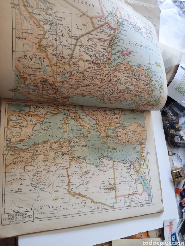 Libros: Atlas geogr&aacute;fico universal Madrid 1949 - Foto 8