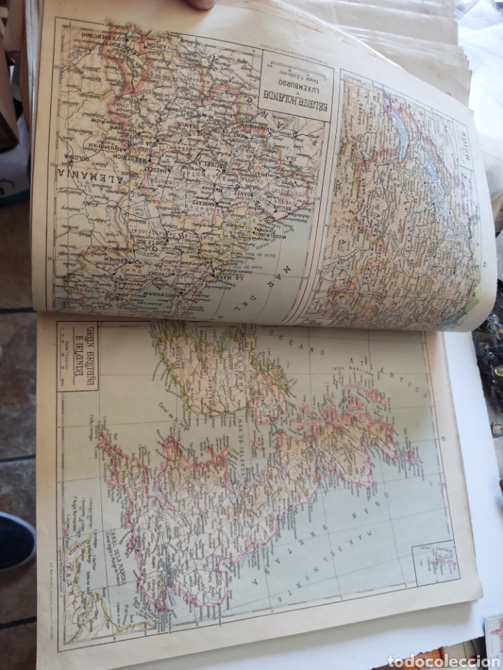 Libros: Atlas geogr&aacute;fico universal Madrid 1949 - Foto 9