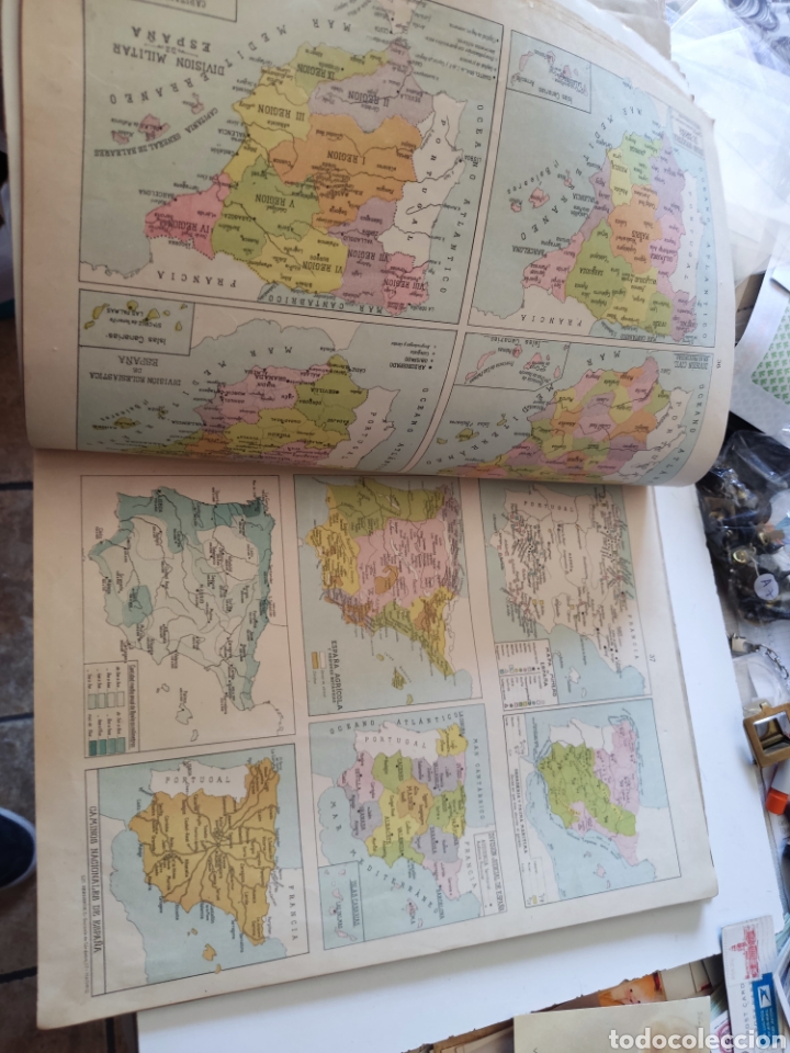 Libros: Atlas geogr&aacute;fico universal Madrid 1949 - Foto 10
