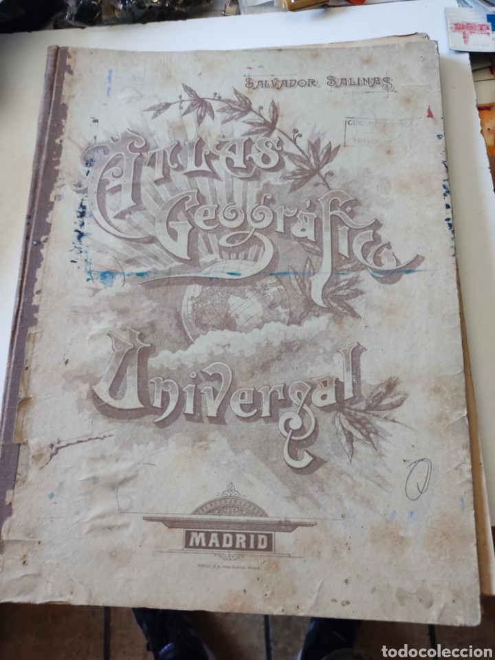 Libros: Atlas geogr&aacute;fico universal Madrid 1949 - Foto 1