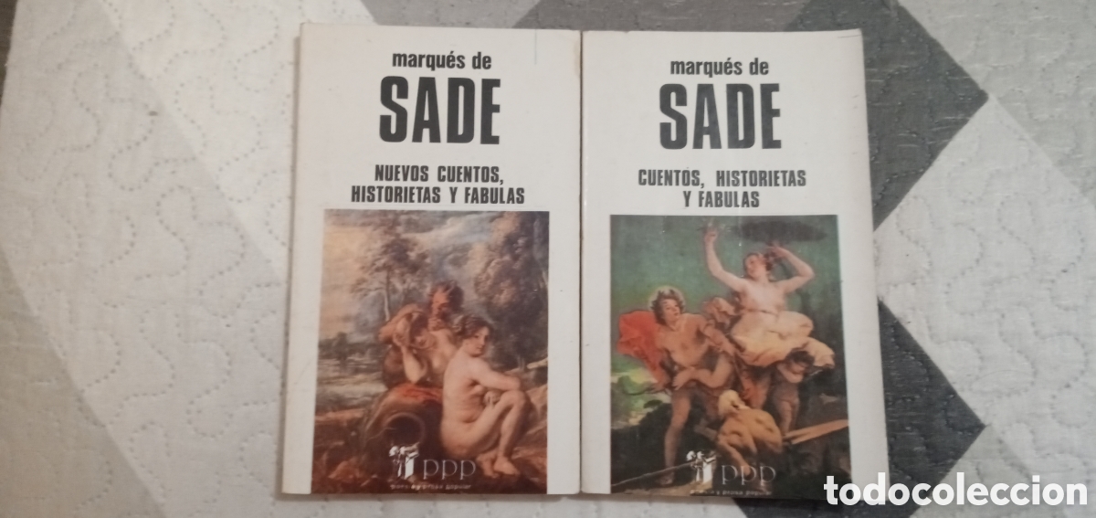 Libros: Marques de Sade.Lote 2 unid.1983. - Foto 1