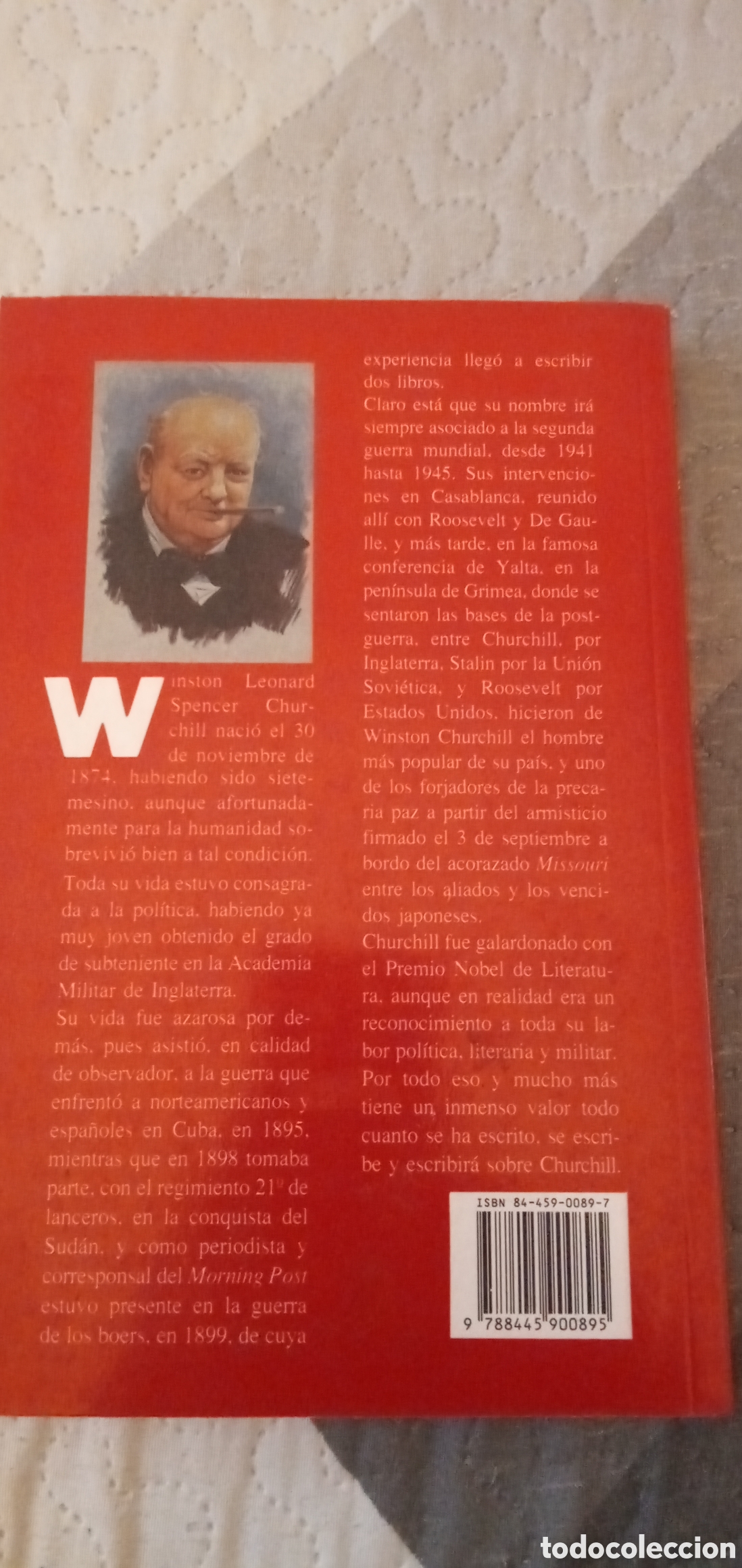 Libros: Churchill.Seminuevo.Iberlibro 1991. - Foto 2