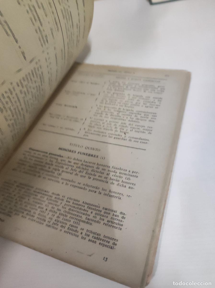 Libros: ORDENANZAS DEL EJERCITO 1941 - Foto 3