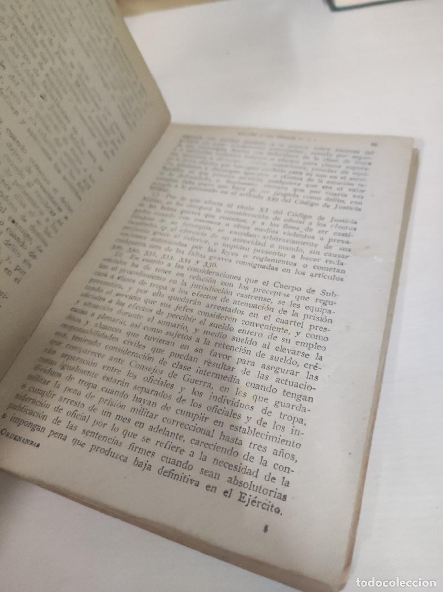Libros: ORDENANZAS DEL EJERCITO 1941 - Foto 5