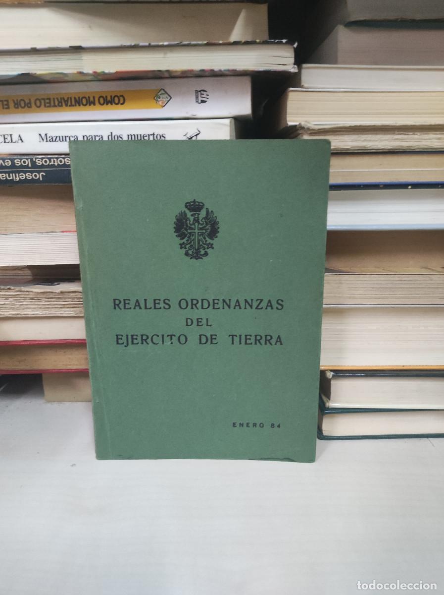 Libros: Reales ordenanzas del Ej&eacute;rcito de Tierra - Foto 1