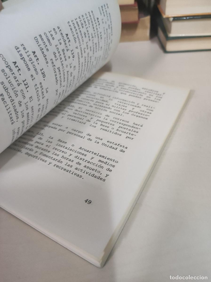Libros: Reales ordenanzas del Ej&eacute;rcito de Tierra - Foto 4