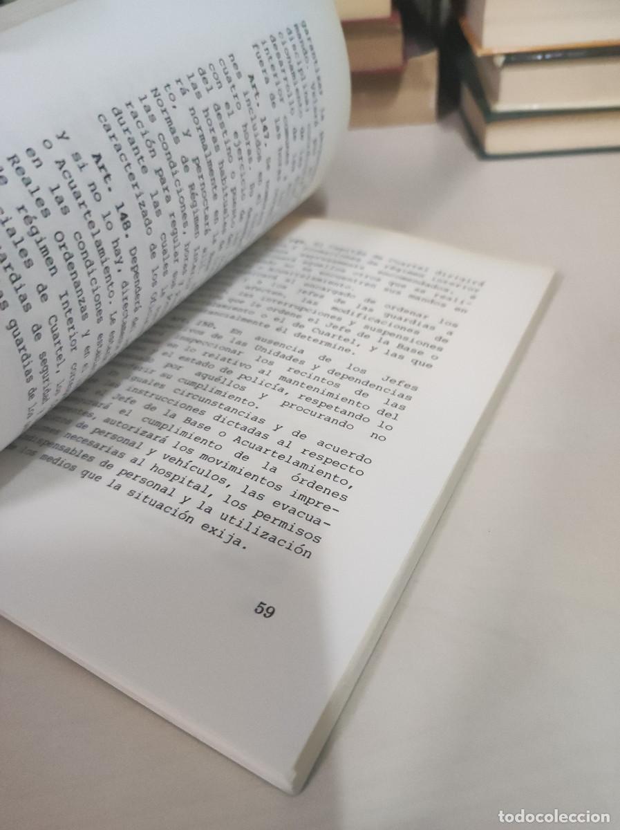 Libros: Reales ordenanzas del Ej&eacute;rcito de Tierra - Foto 6