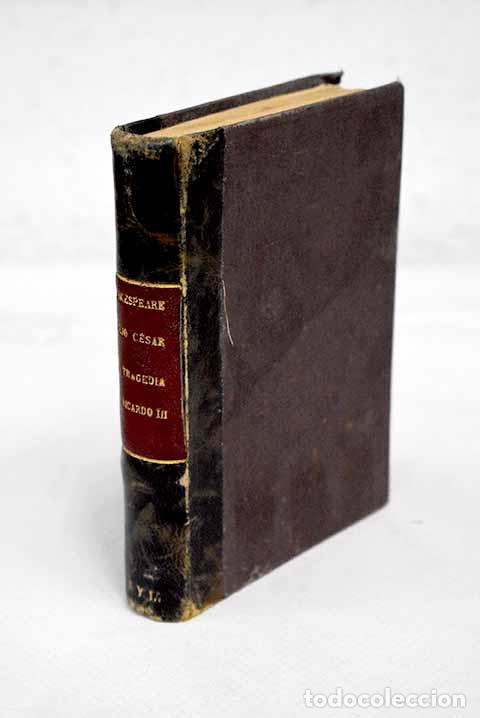 Libros: Julio C&eacute;sar ; La tragedia de Ricardo III.- Shakespeare, William - Foto 1