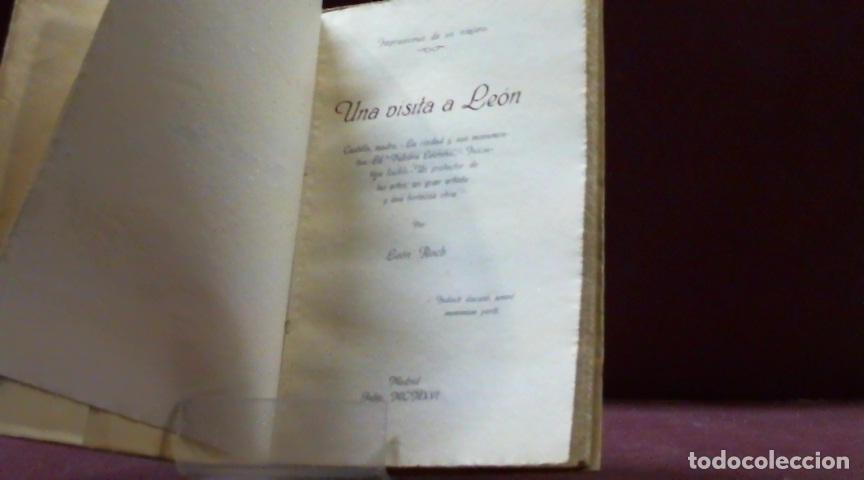 Libros: UNA VISITA A LEON ROCH LEON 1916 - Foto 5