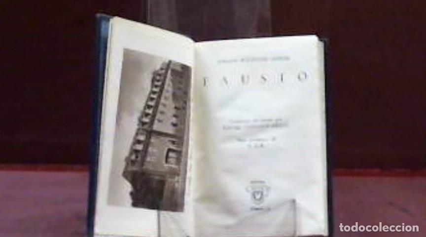 Libros: FAUSTO GOETHE JOHANN WOLFGANG 1945 - Foto 2