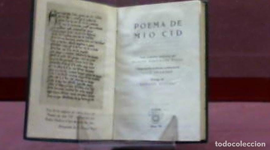 Libros: POEMA DE MIO CID 1946 - Foto 2