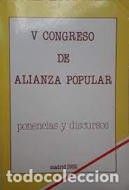Libros: V Congreso de Alianza Popular. Ponencias y discursos - Foto 1