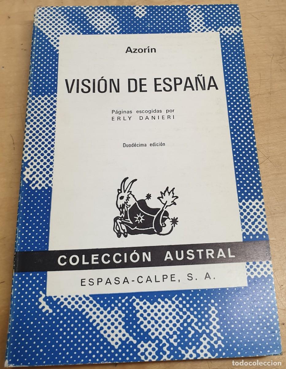 Libros: Visi&oacute;n de Espa&ntilde;a - AZOR&Iacute;N - Foto 1