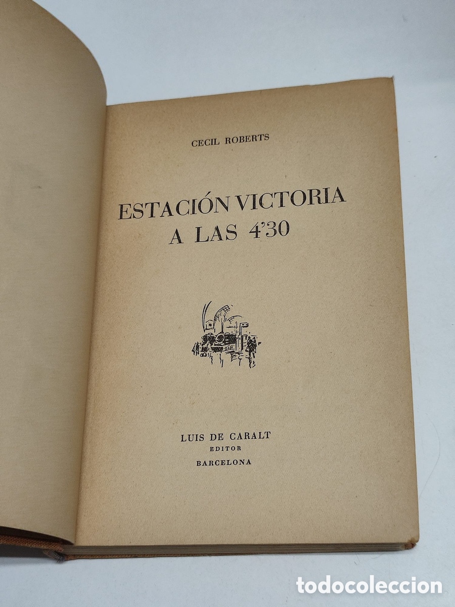 Libros: Cecil Roberts Estaci&oacute;n victoria a las 4:30 - Foto 2
