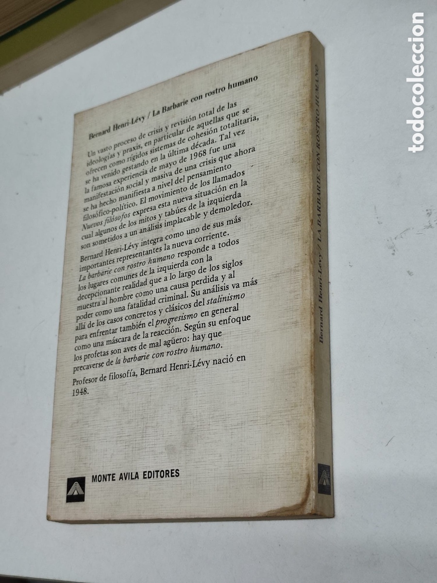 Libros: Bernard Herni-Levi La barbarie con rostro humano - Foto 5