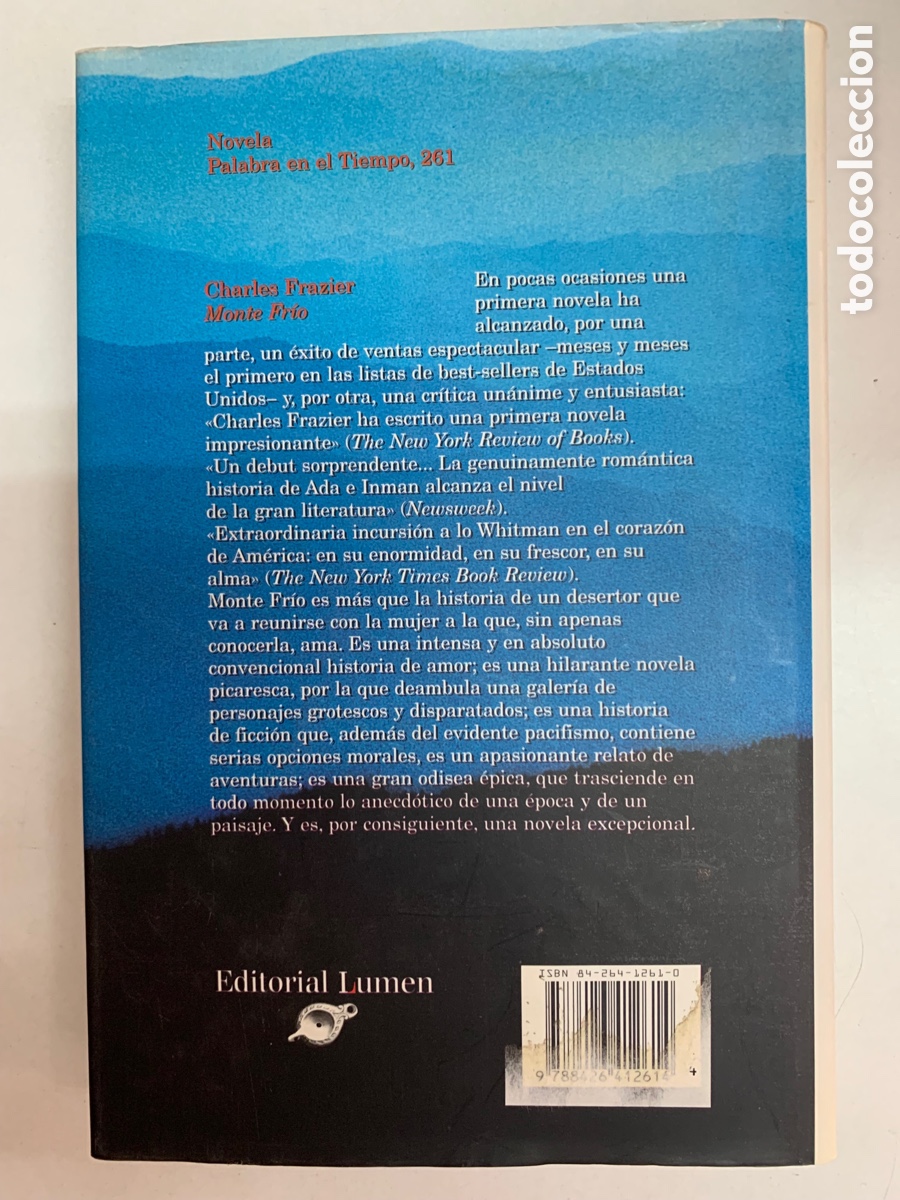 Libros: Monte Fr&iacute;o Charles Frazier - Foto 2