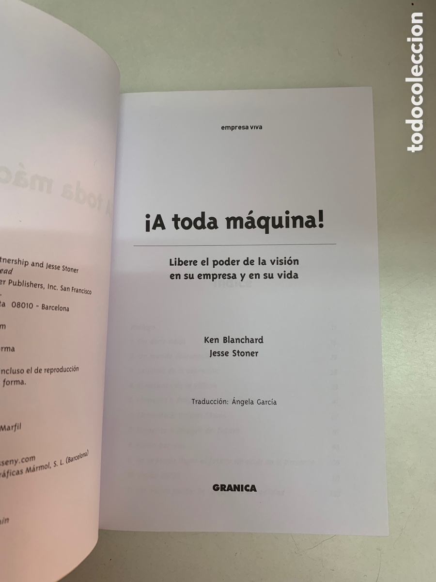 Libros: Ken Blanchard &iexcl;A toda maquina! - Foto 2