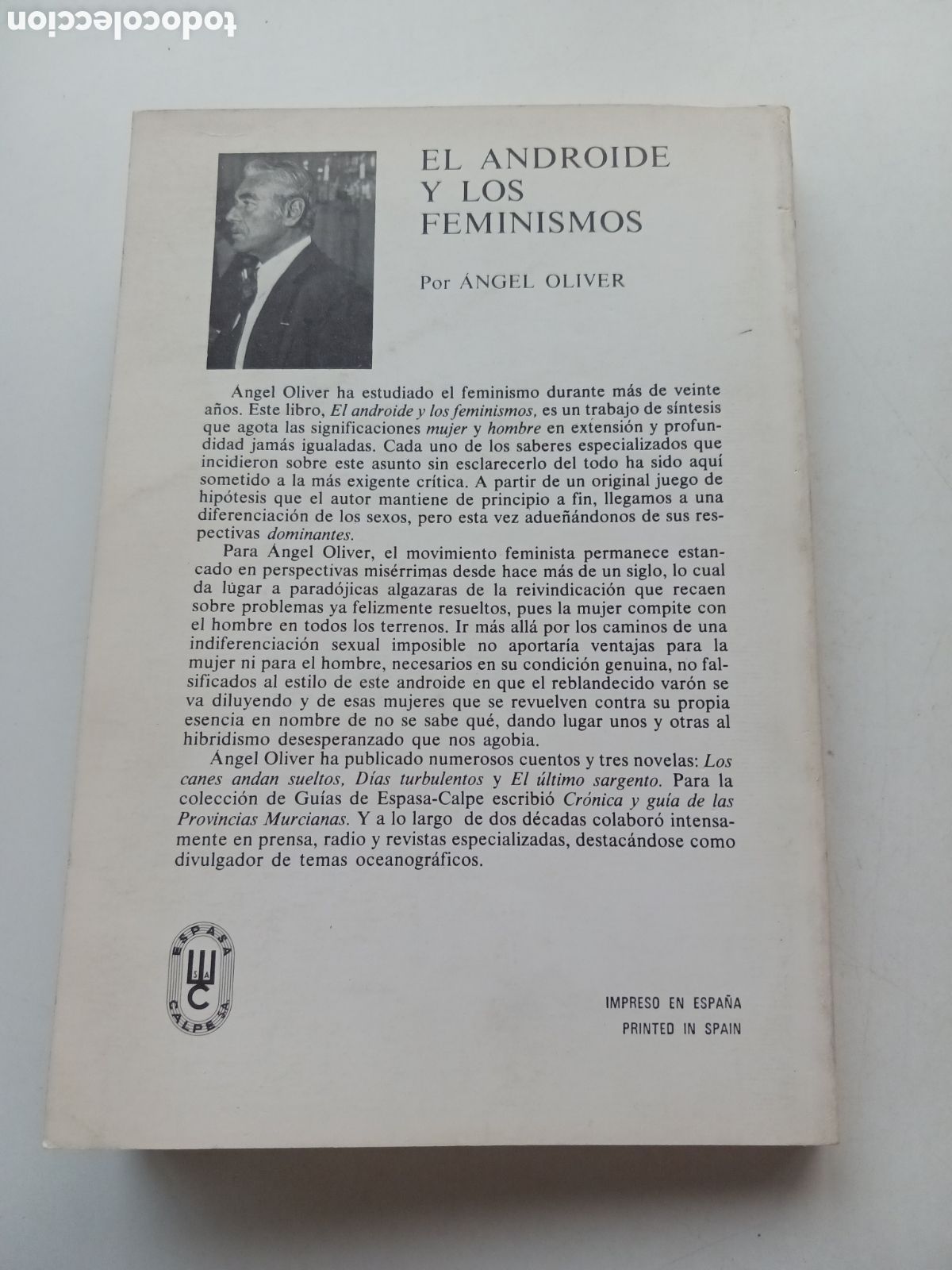 Libros: El androide y los feminismos 1980 Angel oliver - Foto 7
