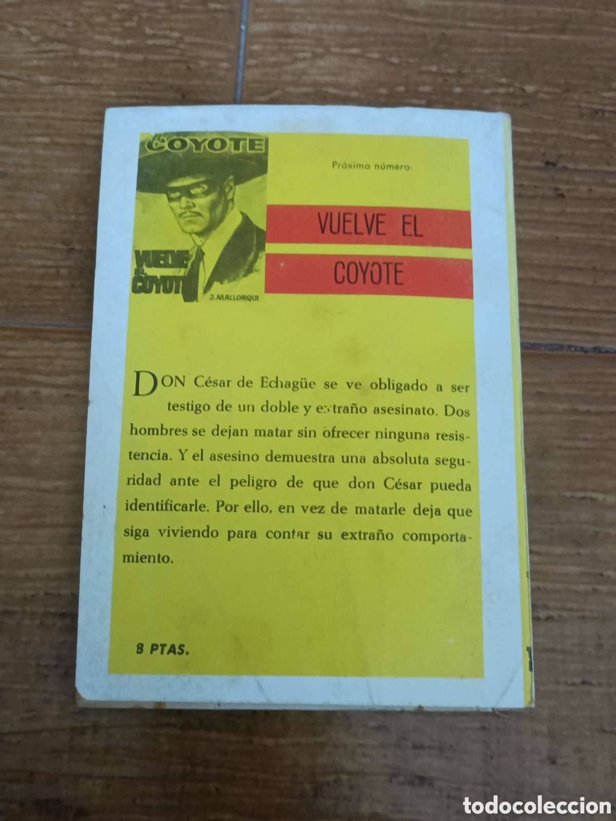 Libros: Libro El Coyote -Alias el Coyote- J.Mallorqu&iacute; (Ed. Cid) - Foto 3