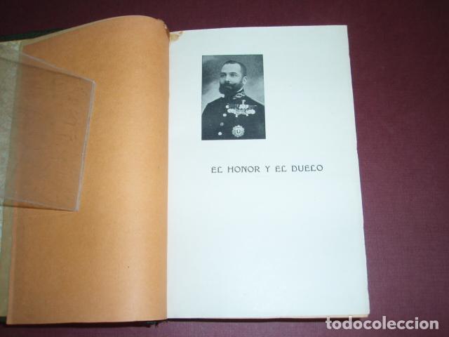 Libros: EL HONOR Y EL DUELO LAGUNA AZORIN JOSE M&ordf; 1912 - Foto 3
