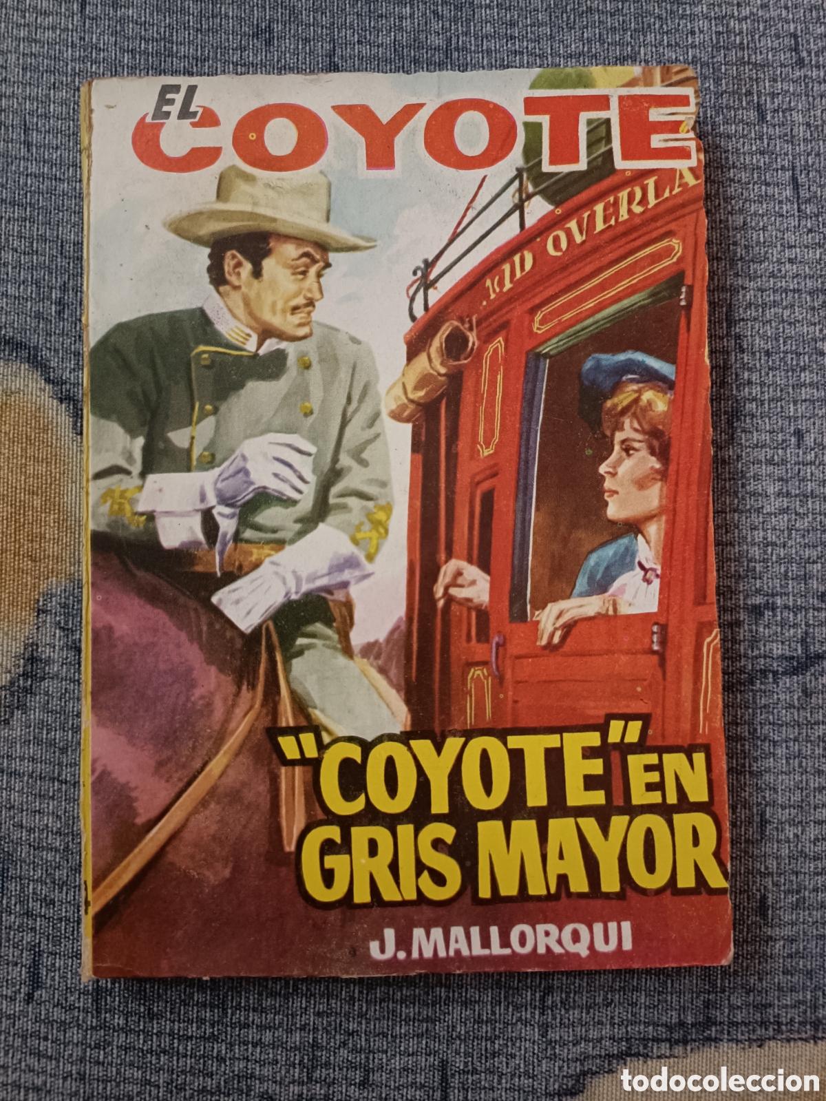 Libros: Libro El Coyote -Coyote en Gris Mayor- J.Mallorqu&iacute; (Ed. Cid) - Foto 1