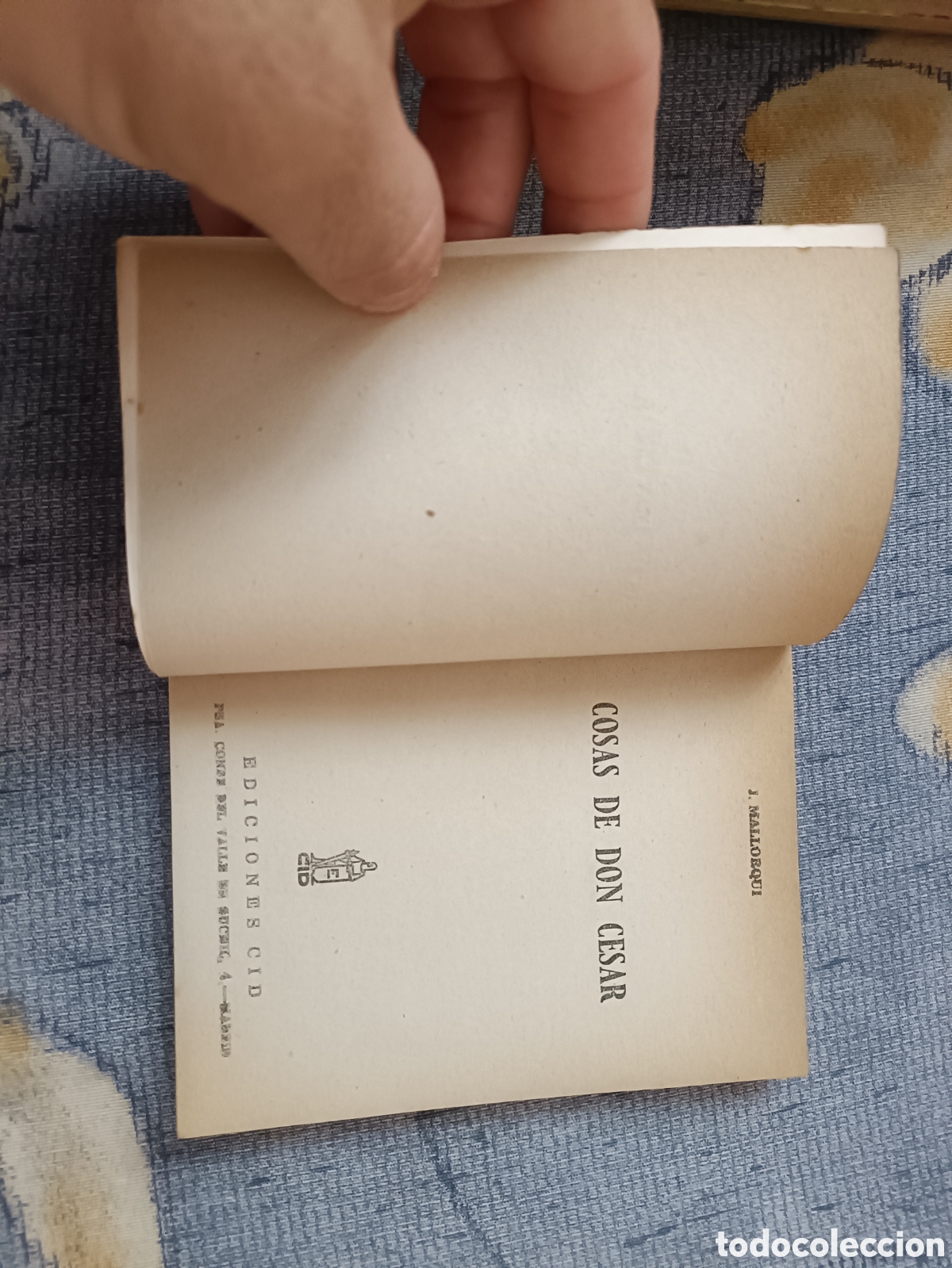 Libros: Libro El Coyote -Cosas de Don C&eacute;sar- J.Mallorqu&iacute; (Ed. Cid) - Foto 3