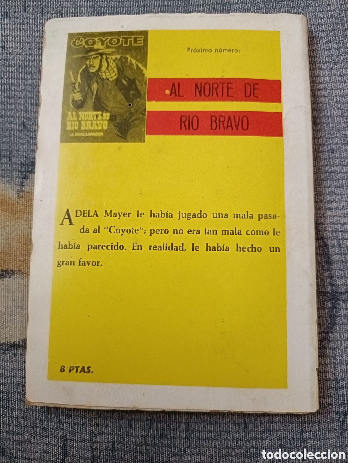 Libros: Libro El Coyote -Al Servicio del Sur- J.Mallorqu&iacute; (Ed. Cid) - Foto 2