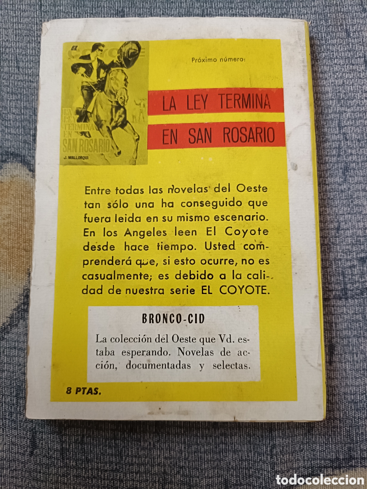 Libros: Libro El Coyote -El Perfume de la Dama Azul- (Ed. Cid) - Foto 2