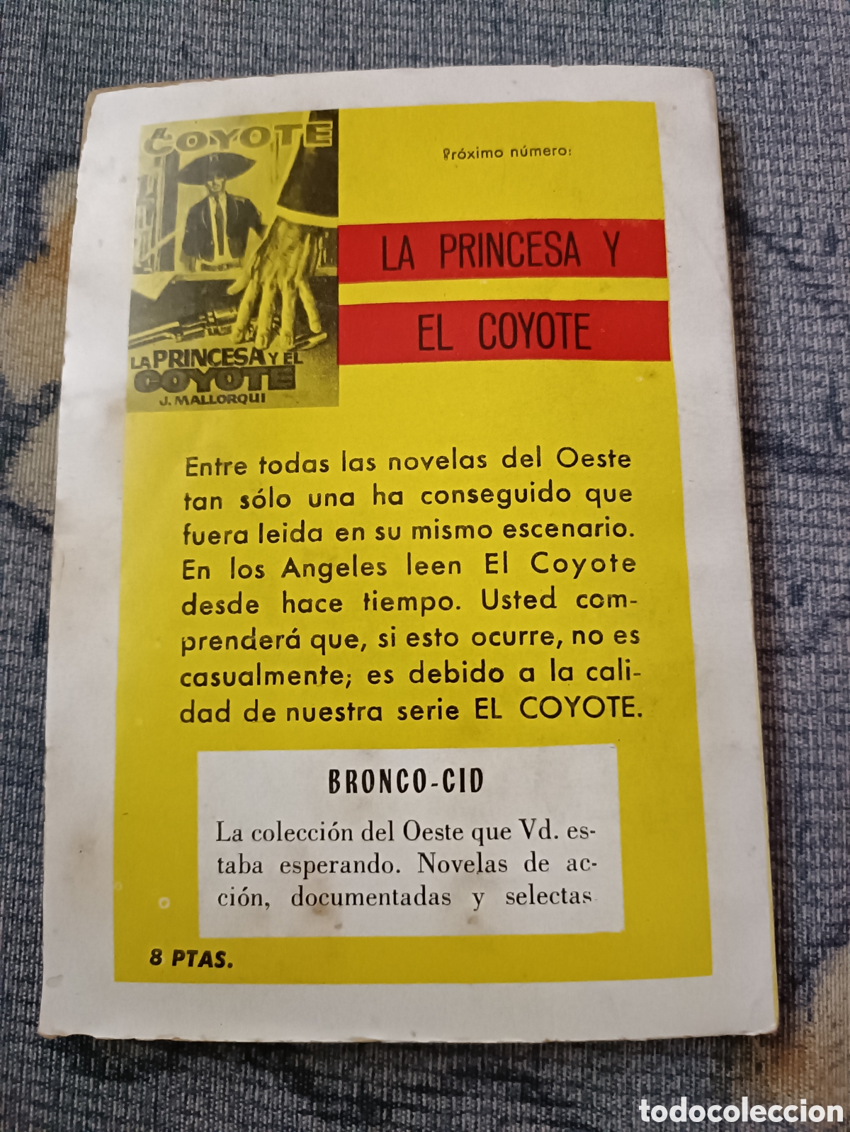 Libros: Libro El Coyote -Murio Violentamente- J.Mallorqu&iacute; (Ed. Cid) - Foto 2