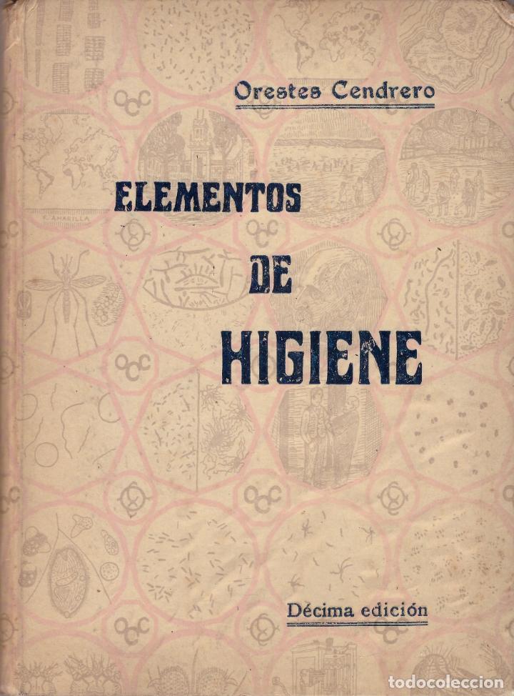 Libros: Elementos de higiene - Orestes Cendrero - OFERTAS DOCABO - Foto 1