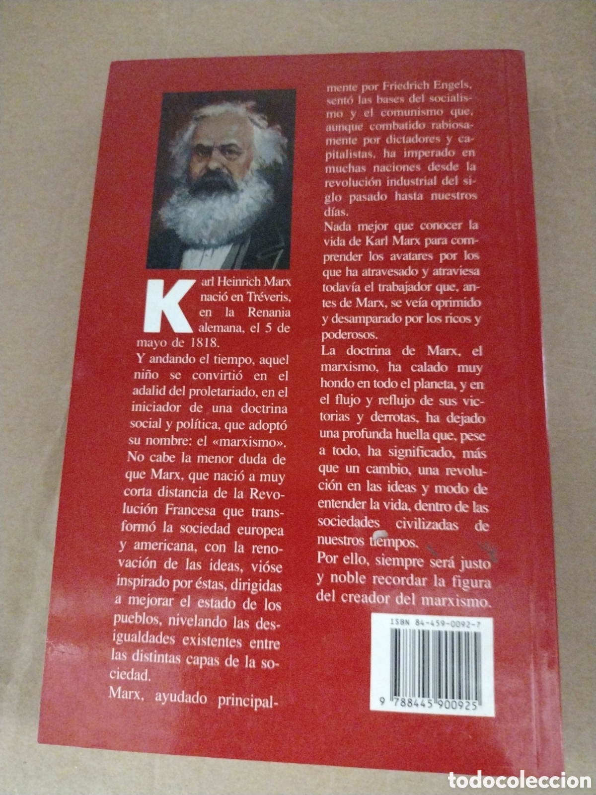 Libros: MARX - FRANCISCO LUIS CARDONA - Foto 2