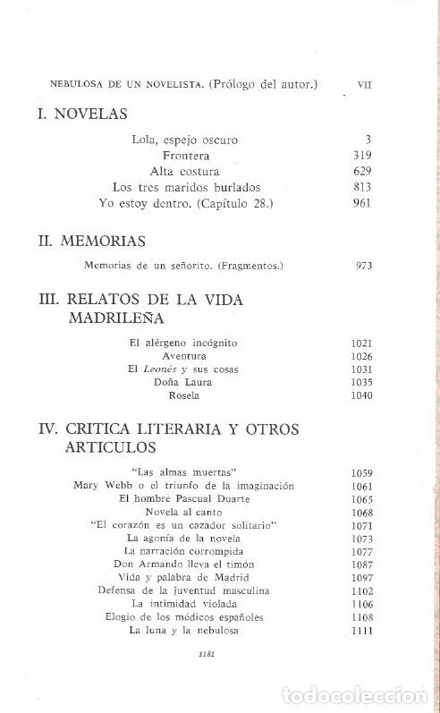 Libros: OBRAS SELECTAS. - Fern&aacute;ndez-Fl&oacute;rez. Dar&iacute;o, - Foto 2