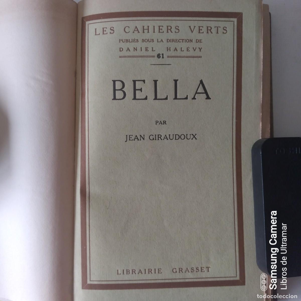 Libros: Bella. - Giraudoux, Jean. - Foto 2
