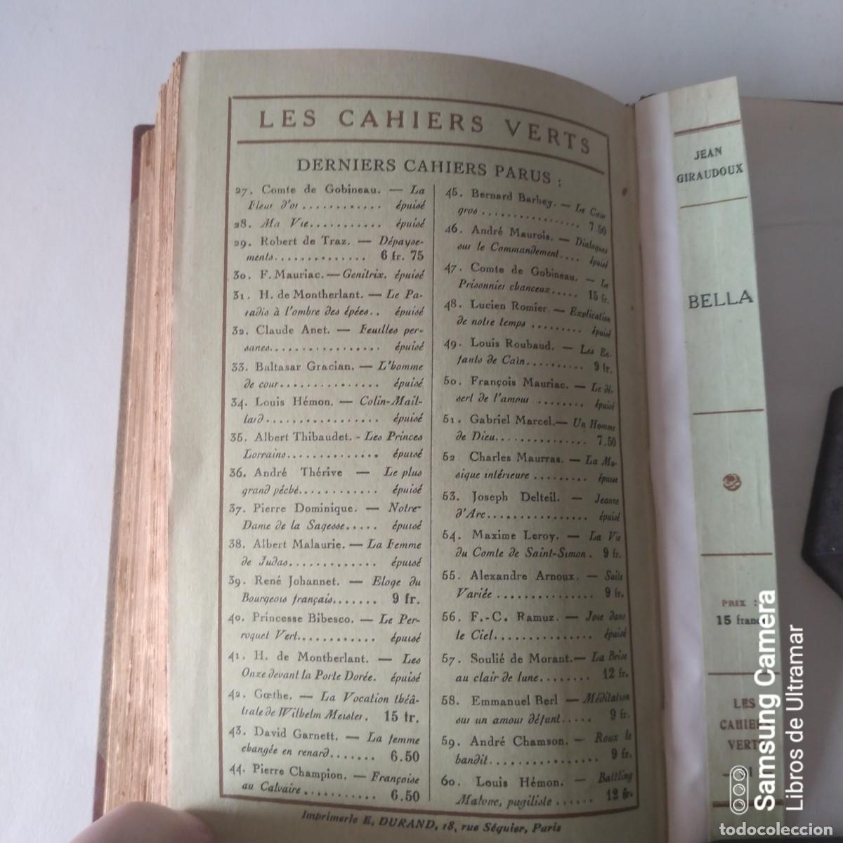Libros: Bella. - Giraudoux, Jean. - Foto 4