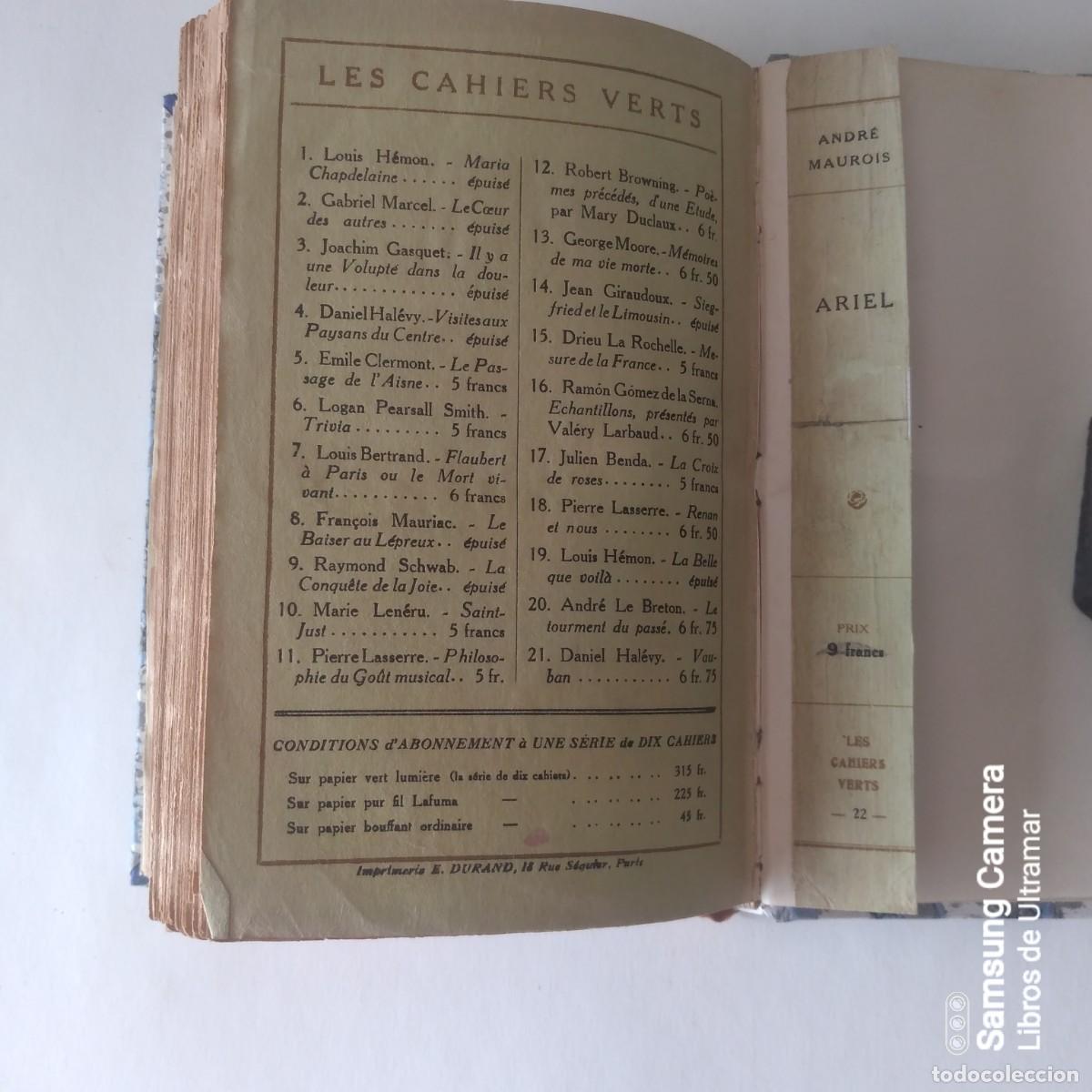 Libros: Ariel ou la vie de Shelley. - Maurois , Andr&eacute;. - Foto 4