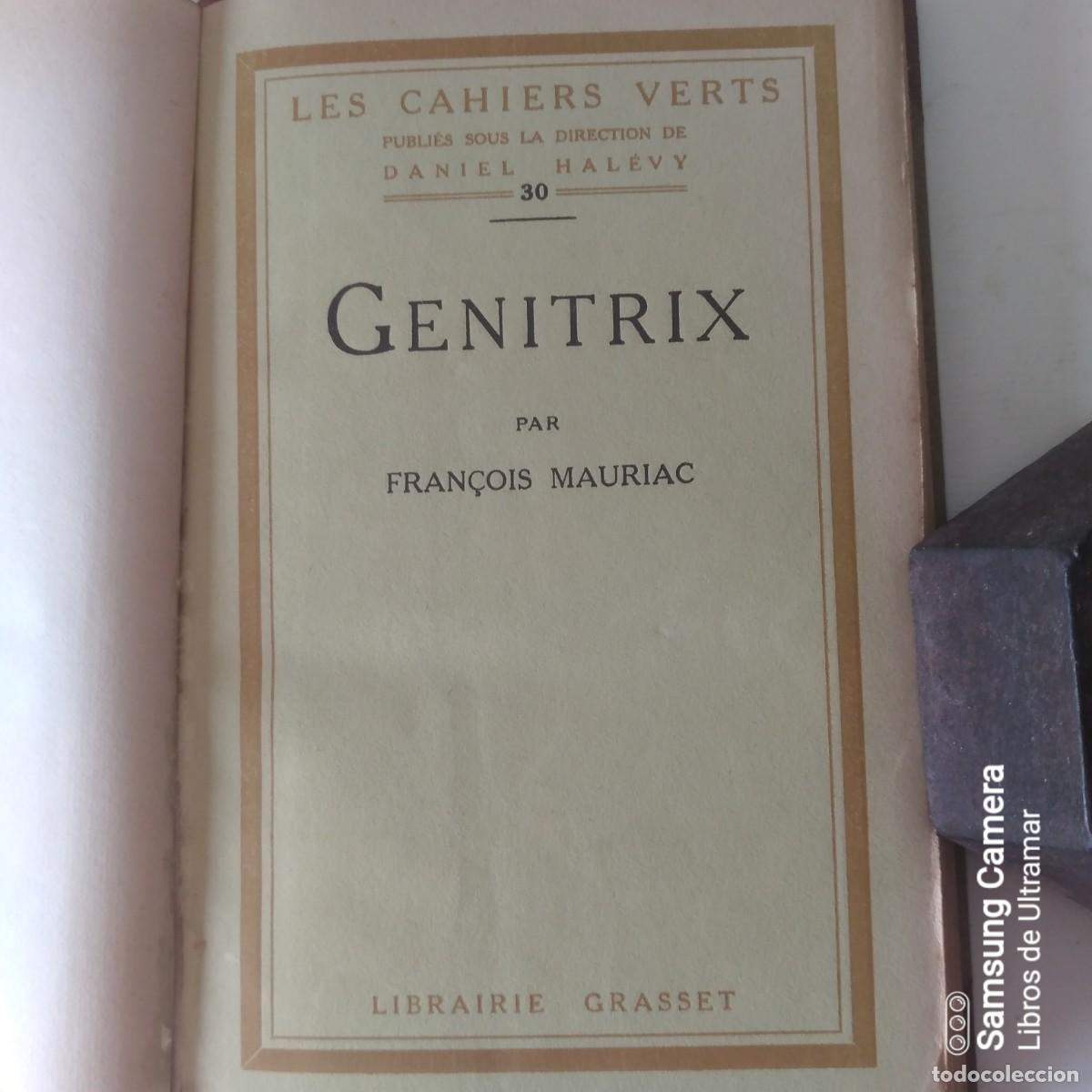 Libros: Genitrix. - Mauriac, Fran&ccedil;ois. - Foto 2