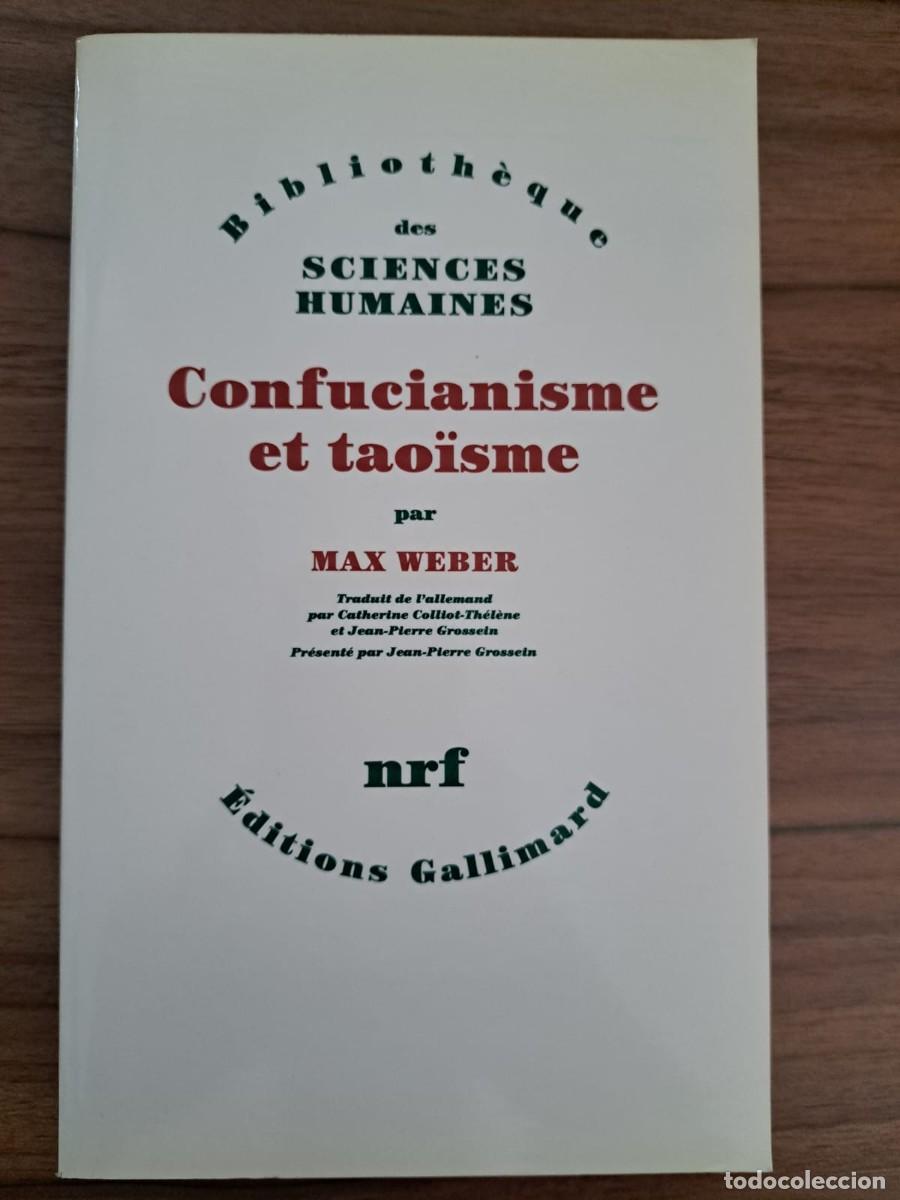 Libros: Confucianisme et tao&iuml;sme par Max Weber. - Foto 1