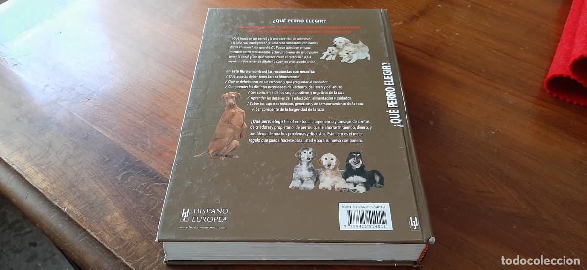 Libros: &iquest;QU&Eacute; PERRO ELEGIR? ANDREW DE PRISCO. HISPANO EURPEA - Foto 2