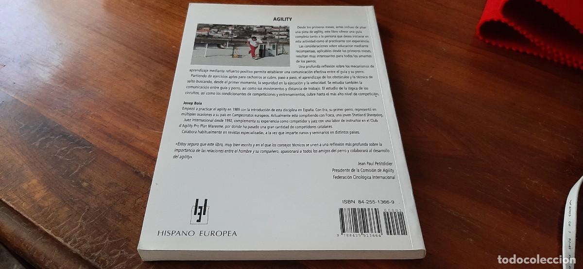 Libros: AGILITY. JOSEP BOIX. FUNDAMENTOS, APRENDIZAJE Y COMPETICION - Foto 2
